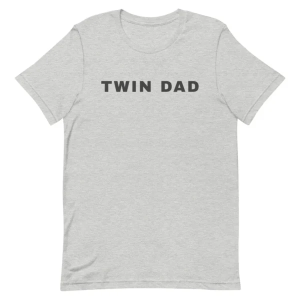 Twin Dad Shirt Athletic Heather