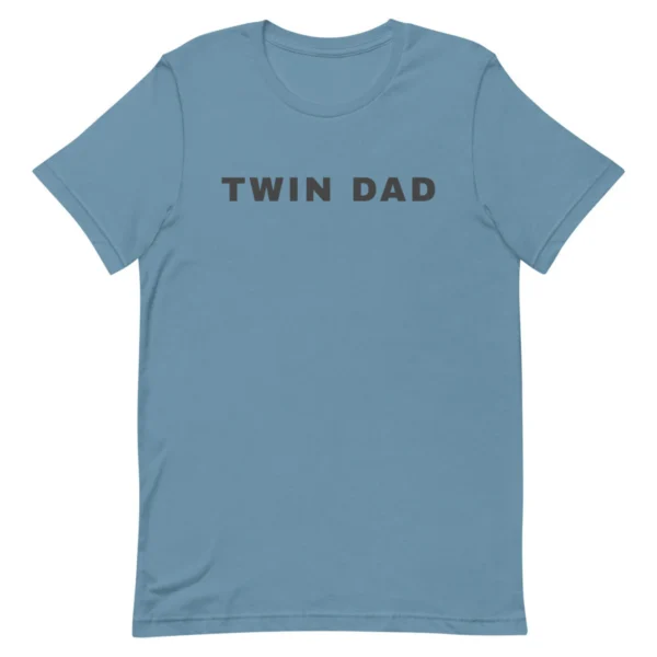 Twin Dad Shirt Steel Blue