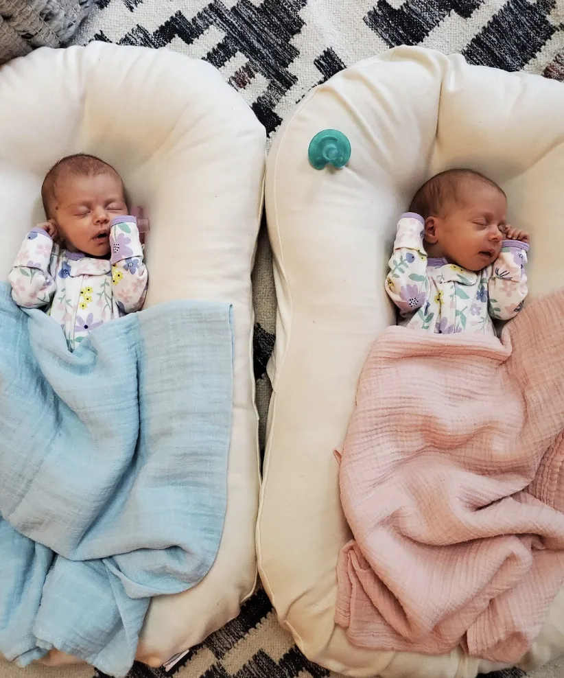 Flourishing Postpartum - A twin mama's story, Evie and Poppy