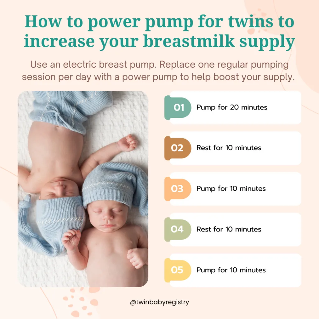 How to Power Pump for Twins Chart