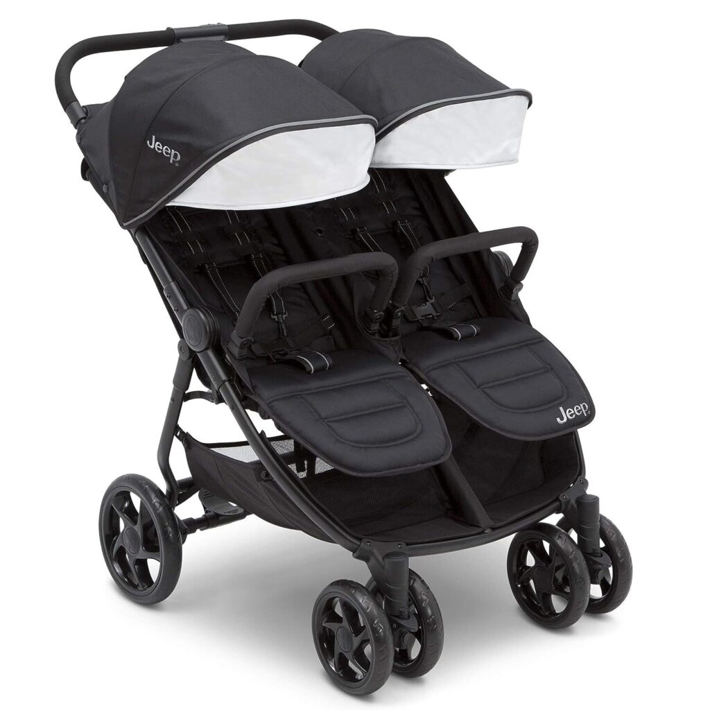 Double strollers for twins | Jeep Destination Ultralight side x side